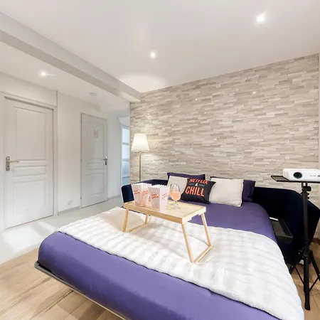 Appartement Movie Prestige - Elegant - Moderne - Netflix Avec Videoprojecteur - Stationnement Facile *